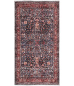 Nourison Brilliance Machine Washable Navy Brick WSB02 2 ft. X 3 ft. 9 in. Rect. Rug