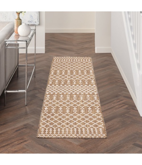 Nourison Positano Jute POS02 2 ft. X 6 ft. Rect. Rug