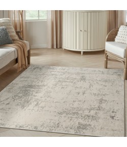 Nourison Concerto Cream Grey CNC01 3 ft. 9 in. X 5 ft. 9 in. Rect. Rug