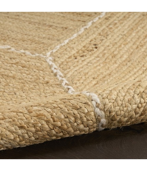 Nourison Terrazzo Jute Natural TRJ01 3 ft. X 5 ft. Rect. Rug