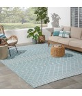 Nourison Positano Aqua POS02 10 ft. X 14 ft. Rect. Rug