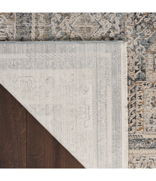 Nourison Nyle Ivory Charcoal Rug NYE01 2 ft. 6 in. X 4 ft. 6 in. Rect. - Rugs Town Nourison Nyle Ivory Charcoal NYE01 2 ft. 6 in. X 4 ft. 6 in. Rect. Rug