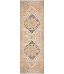 Nourison Vintage Washables Multicolor VWS15 2 ft. X 6 ft. Rect. Rug