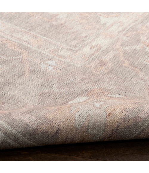 Nourison Vintage Washables Grey VWS09 5 ft. 3 in. X 7 ft. 3 in. Rect. Rug