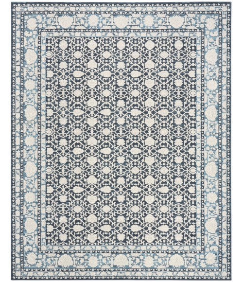 Nourison Grace Blue GCE01 7 ft. 10 in. X 9 ft. 10 in. Rect. Rug