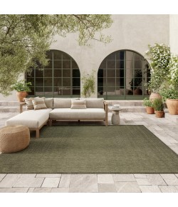 Nourison Tulum Olive TLM04 6 ft. X 9 ft. Rect. Rug