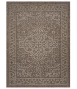 Nourison Tulum Brown TLM05 9 ft. X 12 ft. Rect. Rug