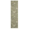 Nourison Garden Oasis Ivory Green GOA01 2 ft. X 6 ft. Rect. Rug