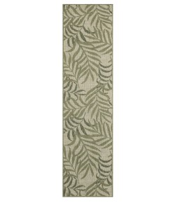 Nourison Home Garden Oasis GOA01 Ivory Green 2 ft. X 6 ft. Area Rug