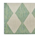 Nourison Positano Blue Green POS04 8 ft. X 10 ft. Rect. Rug