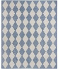 Nourison Positano Navy Blue POS04 6 ft. X 9 ft. Rect. Rug