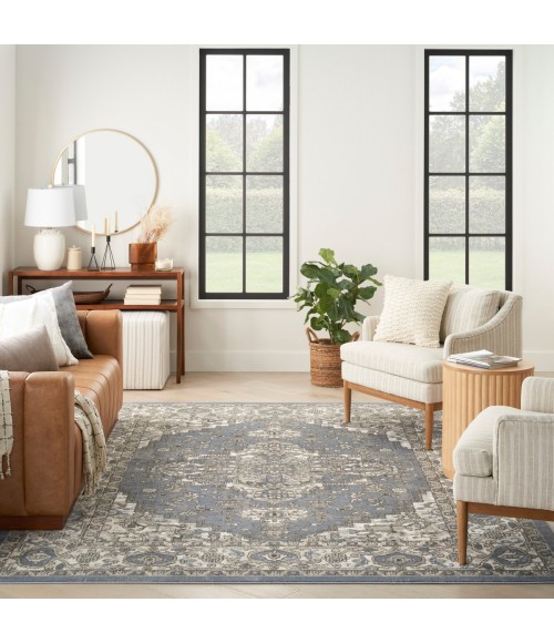 Nourison Concerto Blue CNC05 8 ft. 10 in. X 11 ft. 10 in. Rect. Rug