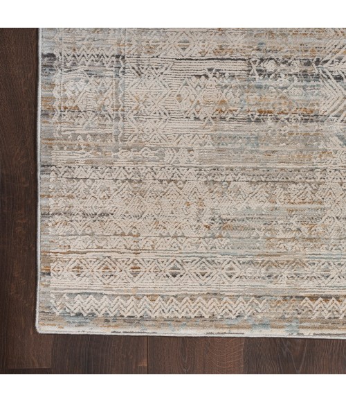 Nourison Nyle Ivory Multicolor NYE06 2 ft. 3 in. X 10 ft. Rect. Rug