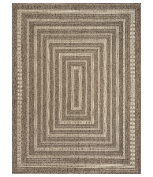 Nourison Tulum Brown TLM04 9 ft. X 12 ft. Rect. Rug