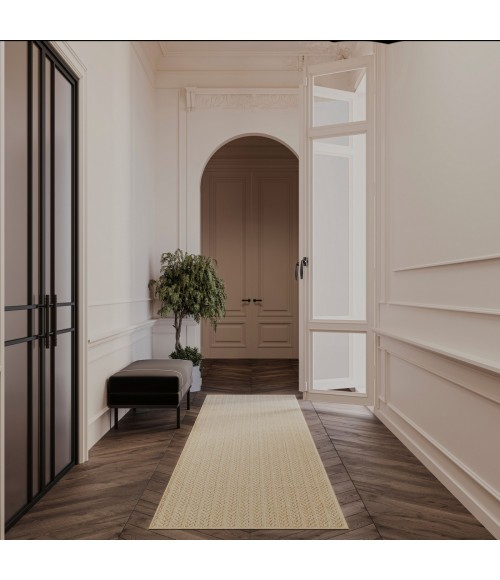 Nourison Tulum Taupe TLM02 2 ft. 2 in. X 8 ft. Rect. Rug