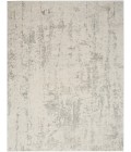 Nourison Concerto Cream Grey CNC01 5 ft. 3 in. X 7 ft. 3 in. Rect. Rug