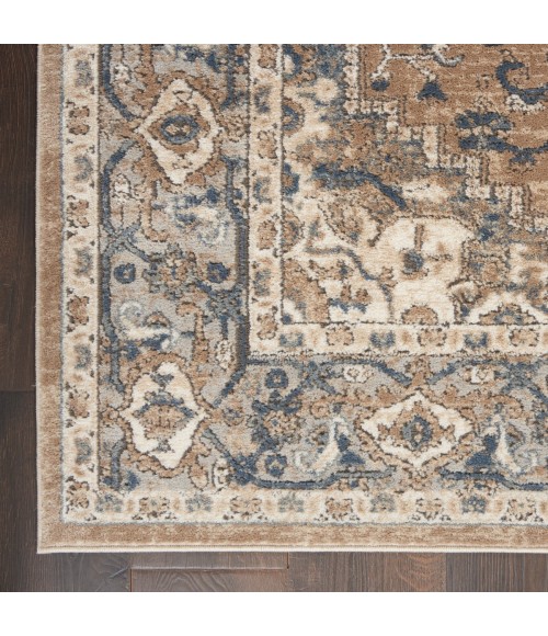 Nourison Concerto Beige Grey CNC05 3 ft. 9 in. X 5 ft. 9 in. Rect. Rug