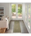 Nourison Tulum Olive TLM05 2 ft. X 6 ft. Rect. Rug