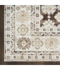 Nourison Dekor Ivory Brown DEK02 4 ft. X 6 ft. Rect. Rug