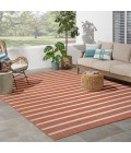 Nourison Positano Terracotta Ivory POS03 10 ft. X 14 ft. Rect. Rug
