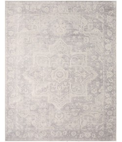 Nourison Astra Machine Washable Grey ASW12 7 ft. 10 in. X 10 ft. Rect. Rug