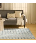 Nourison Nordic Blue NRC14 4 ft. X 6 ft. Rect. Rug