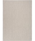 Nourison Horizon Indoor/Outdoor Grey HOZ02 6 ft. X 9 ft. Rect. Rug
