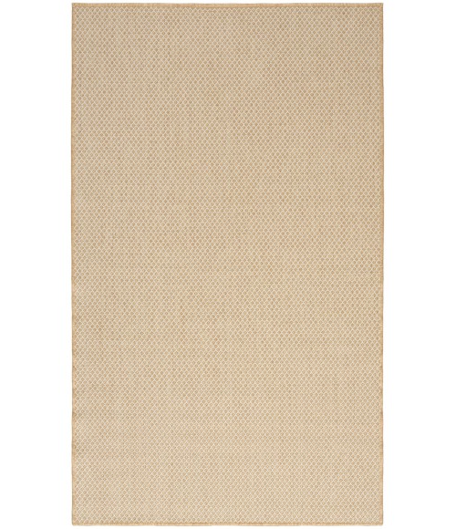Nourison Courtyard Natural COU01 3 ft. X 5 ft. Rect. Rug