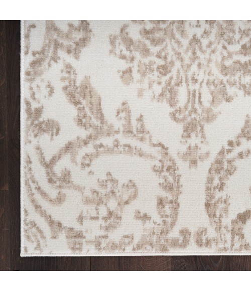 Nourison Jubilant Ivory Beige JUB09 4 ft. X 6 ft. Rect. Rug