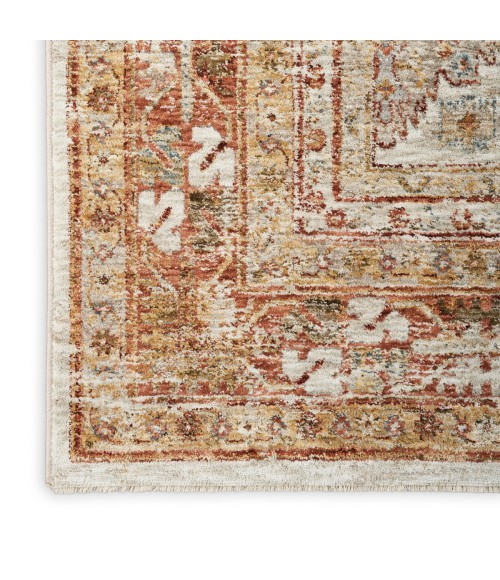 Nourison Petra Rust PTR01 2 ft. 3 in. X 10 ft. 2 in. Rect. Rug