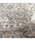 Nourison Concerto Ivory Grey CNC05 3 ft. X 5 ft. Oval Rug