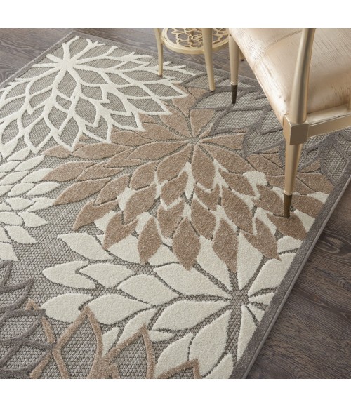 Nourison Aloha Natural ALH05 3 ft. 6 in. X 5 ft. 6 in. Rect. Rug
