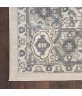 Nourison Concerto Ivory Blue CNC05 6 ft. X 9 ft. Rect. Rug