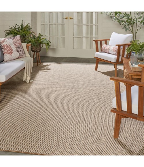 Nourison Courtyard Jute Ivory COU01 10 ft. X 14 ft. Rect. Rug