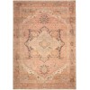 Nourison Vintage Washables Coral Multicolor VWS11 5 ft. 3 in. X 7 ft. 3 in. Rect. Rug