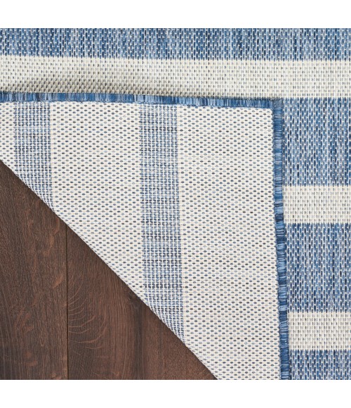 Nourison Positano Navy Ivory POS03 9 ft. X 12 ft. Rect. Rug