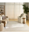 Nourison Outlines Ivory Grey OLN03 6 ft. X 9 ft. Rect. Rug