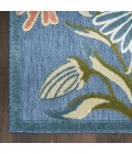 Nourison Aloha Blue Sage ALH33 5 ft. 3 in. X 7 ft. 5 in. Rect. Rug