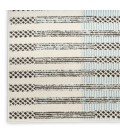 Nourison Nordic Ivory Blue NRC15 4 ft. X 6 ft. Rect. Rug