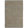 Nourison Natural Jute Sage NJT01 2 ft. X 3 ft. Rect. Rug
