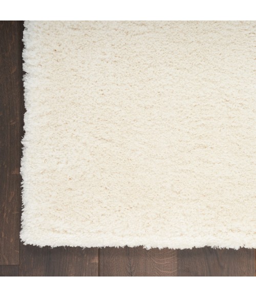 Nourison Luxurious Shag Ivory LXR05 4 ft. X 6 ft. Rect. Rug