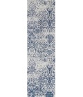 Nourison Damask Iory Navy DAS06 2 ft. 3 in. x 7 ft. 6 in. Rect. Rug