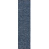 Nourison Practical Solutions Navy Blue PSL01 2 ft. 2 in. X 8 ft. Rect. Rug