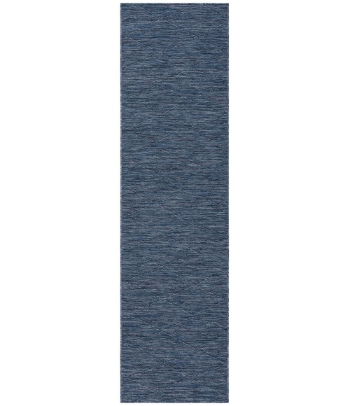 Nourison Practical Solutions Navy Blue PSL01 2 ft. 2 in. X 8 ft. Rect. Rug