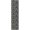 Nourison Horizon Indoor/Outdoor Black HOZ01 2 ft. 2 in. X 8 ft. Rect. Rug