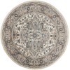 Nourison Concerto Ivory Grey CNC05 10 ft. X Round Rug
