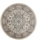 Nourison Concerto Ivory Grey CNC05 10 ft. X Round Rug