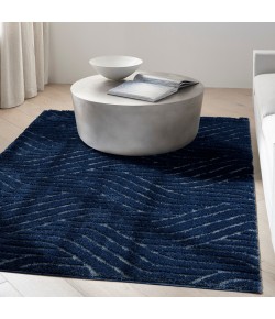 Calvin Klein Surfaces Navy SFC01 5 ft. 3 in. x 7 ft. 3 in. Rect. Rug