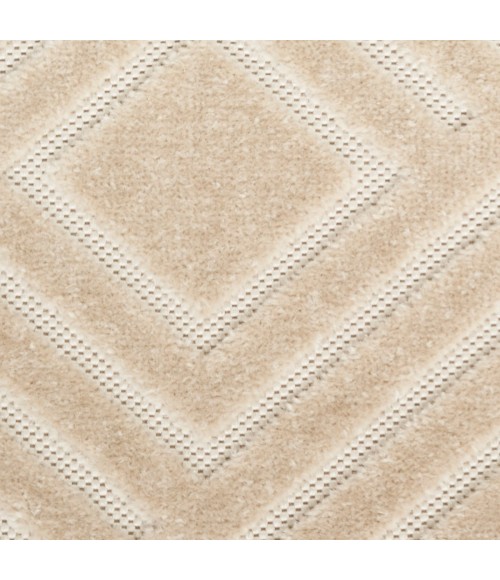 Nourison Casual Beige CSU03 5 ft. 3 in. X 7 ft. Rect. Rug