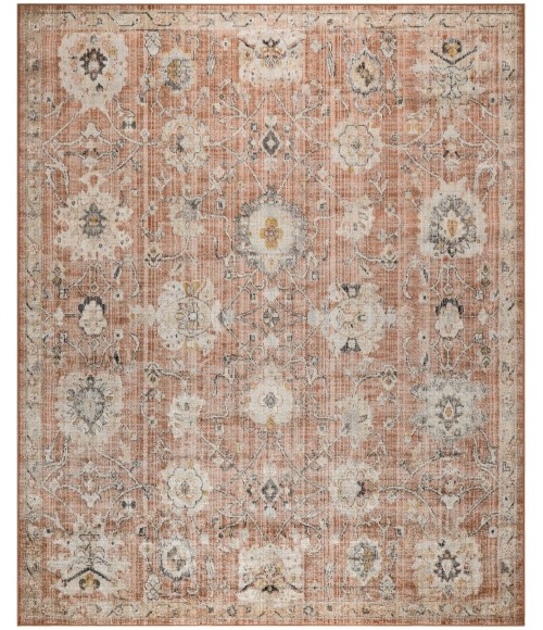 Nourison Oushak Home Rust OUS01 7 ft. X 10 ft. Rect. Rug
